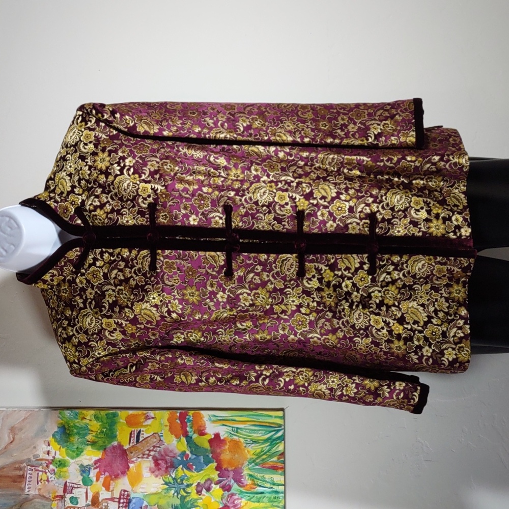 Gorgeous Silk Brocade Jacket